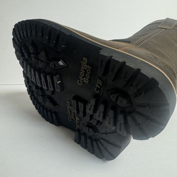 Georgia Boot Men's Core 37 Waterproof Work Boot Brown Size 10.5M - Picture 5 of 7